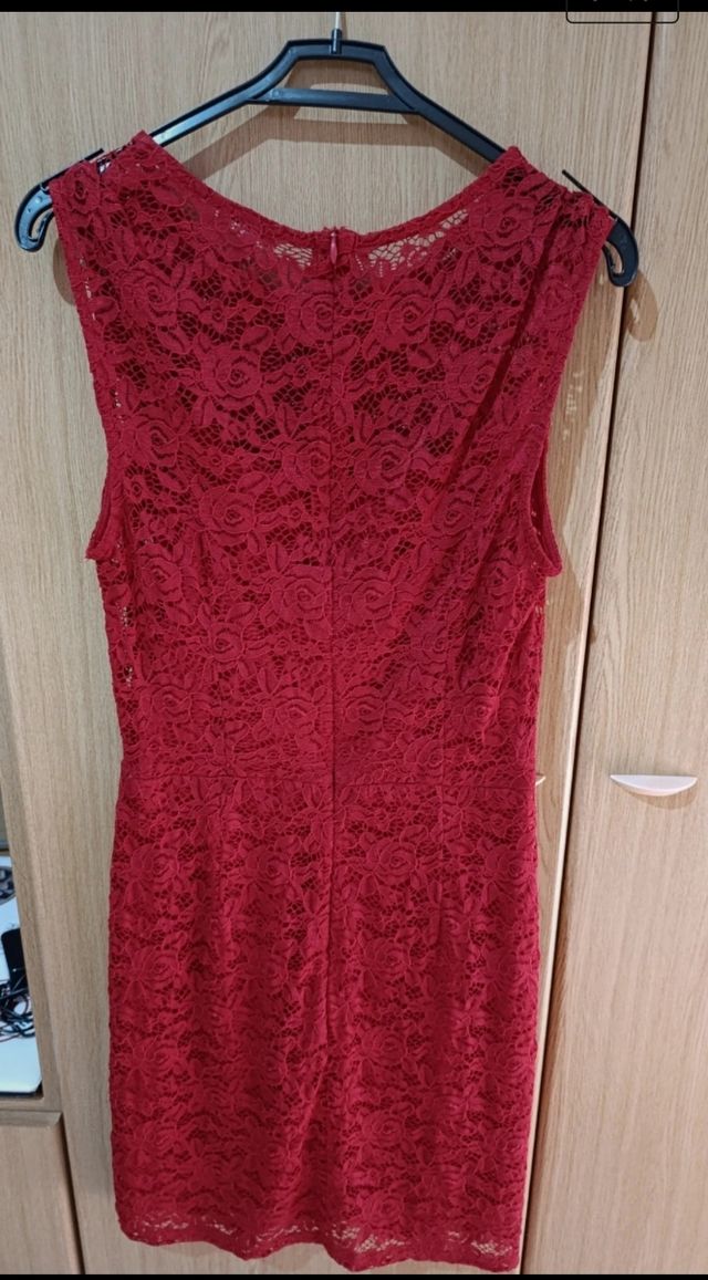 Vestito pizzo rosso Guess