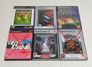 Jogos originais PS PlayStation 2