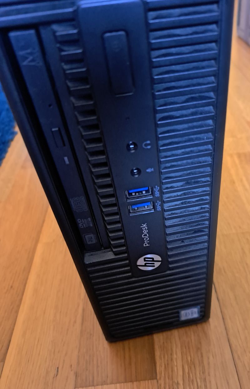 W10 PC HP ProDesk 400 G3 SFF I5 8GB RAM