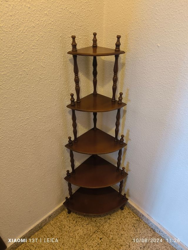 2 Muebles repisa rinconera