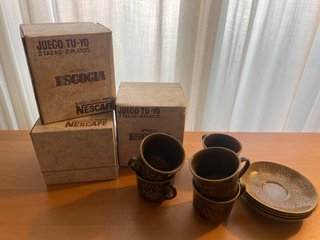 Juego de tazas de café