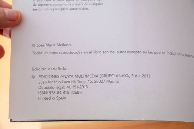 Libro: Fotografía de alta calidad