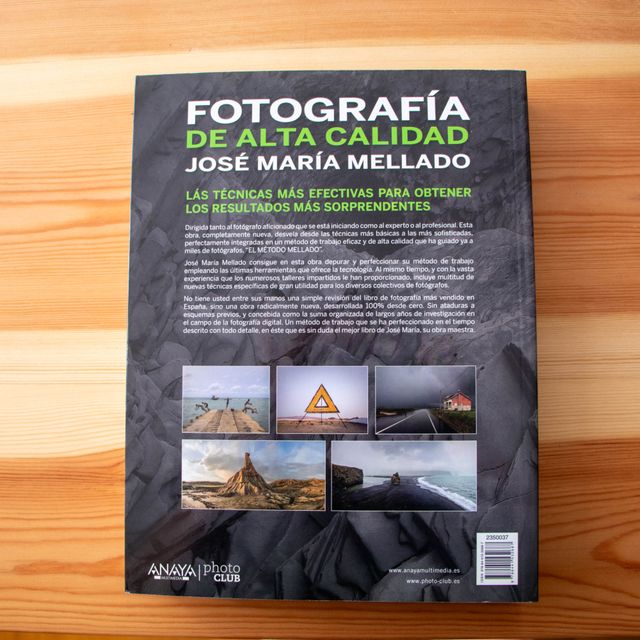 Libro: Fotografía de alta calidad