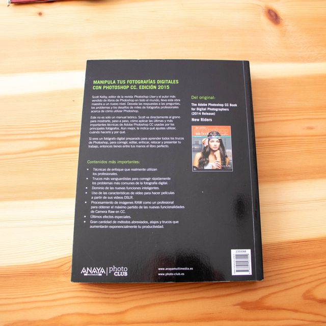 Libro: Manipula tus fotografías digitales con PS