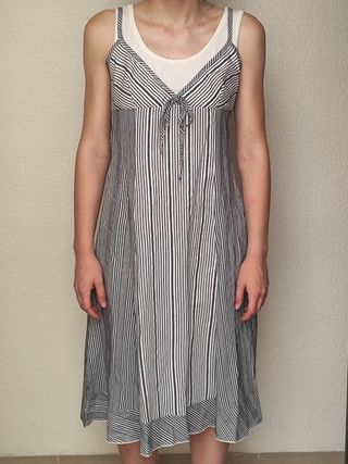 Vestido rallado