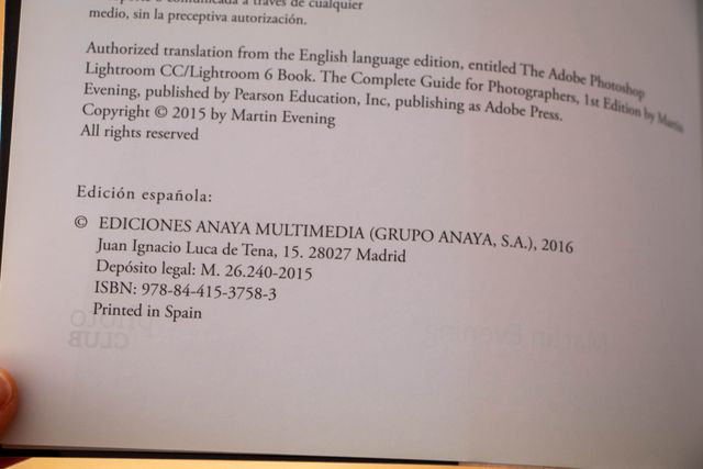 Libro - Manual Photoshop Lightroom