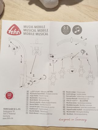 FEHN Móvil Musical Aiko & Yuki