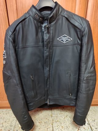 Chaqueta de cuero triumph