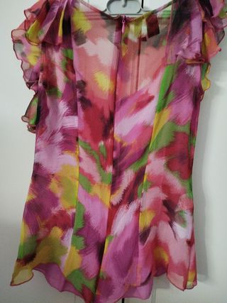 BLUSA SEDA MANGO