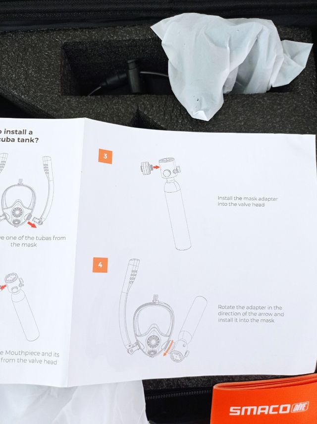 Strumenti kit per immersione nuovo