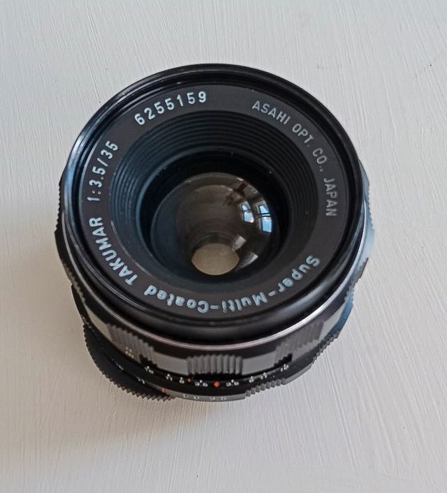 PENTAX super-multi-coated TAKUMAR 35mm f3.5