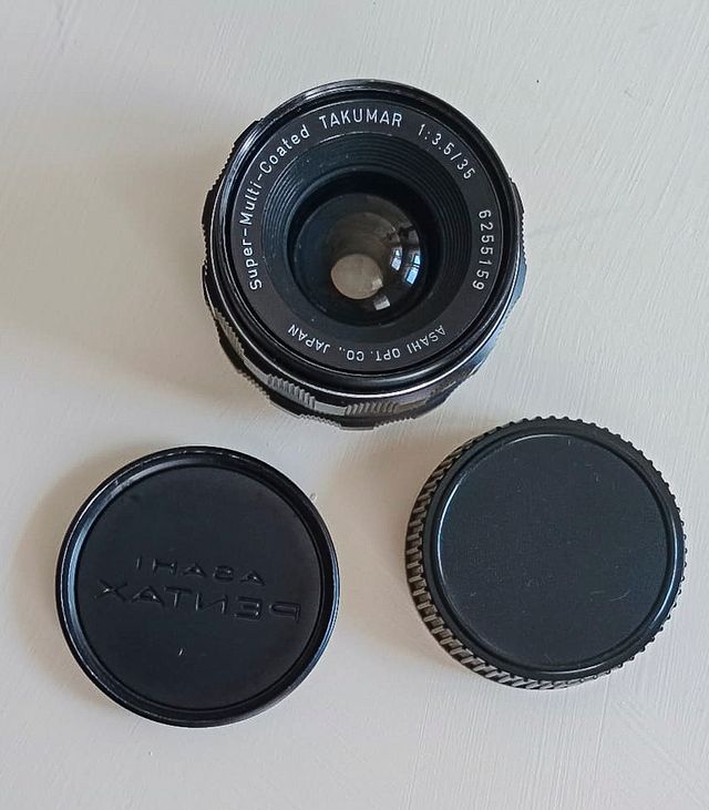 PENTAX super-multi-coated TAKUMAR 35mm f3.5