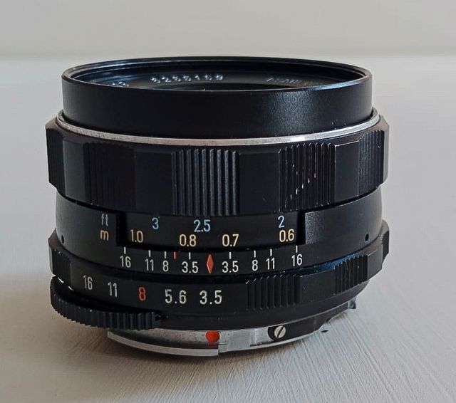 PENTAX super-multi-coated TAKUMAR 35mm f3.5
