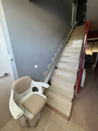 silla salvaescalera Levant recta