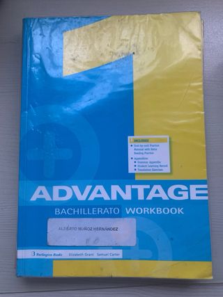 Libro ingles 1 bachillerato Workbook
