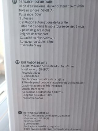 Enfriador de aire
