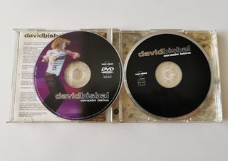 CD y DVD David Bisbal - Corazón latino