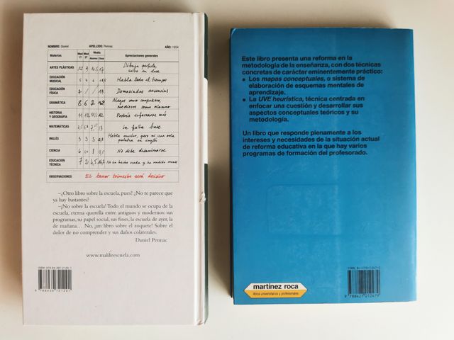 Aprendiendo a aprender + Mal de escuela. Pennac