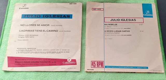 Pacote Julio Iglesias