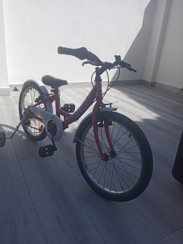 Bicicleta para niña de entre 5años a10