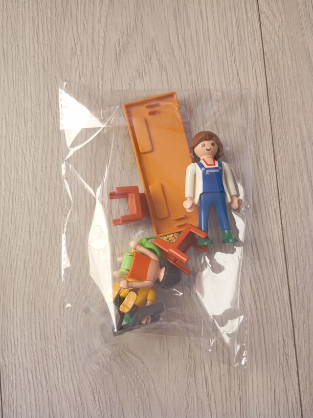 Escuela de playmobil
