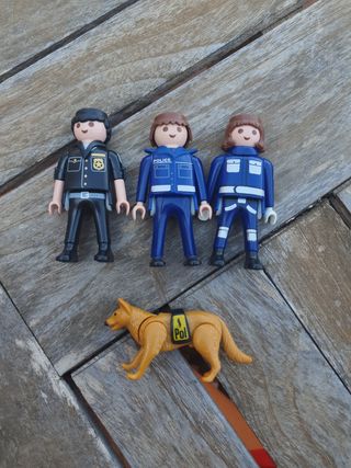 Coche y lancha de playmobil