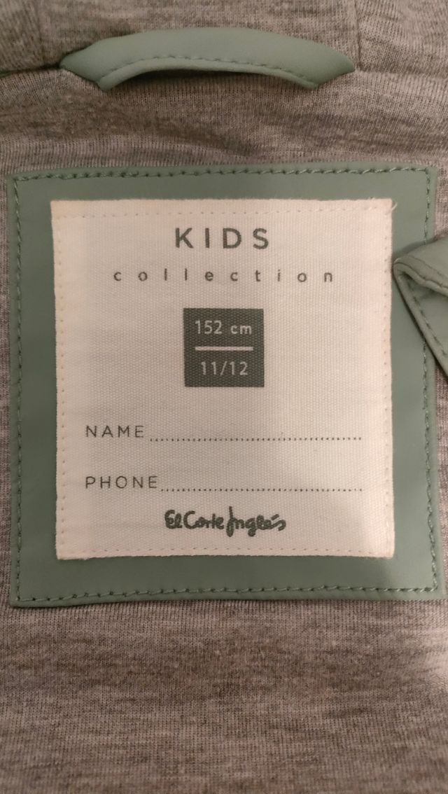 Parka engomada niñ@