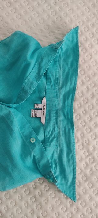 Camisa sin mangas Zara Basic Talla L