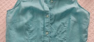 Camisa sin mangas Zara Basic Talla L