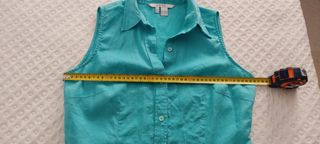 Camisa sin mangas Zara Basic Talla L