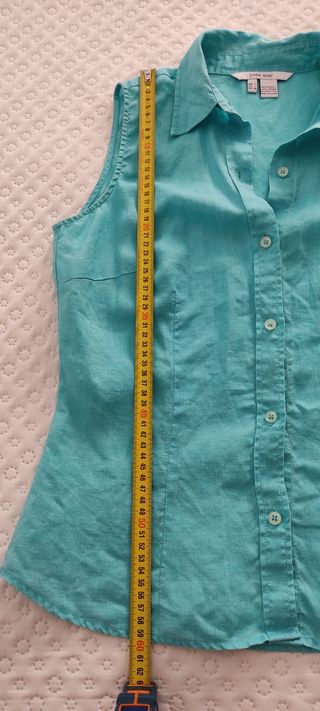 Camisa sin mangas Zara Basic Talla L