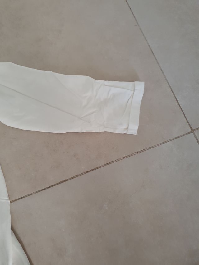 Camiseta blanca talla S Stradivarius