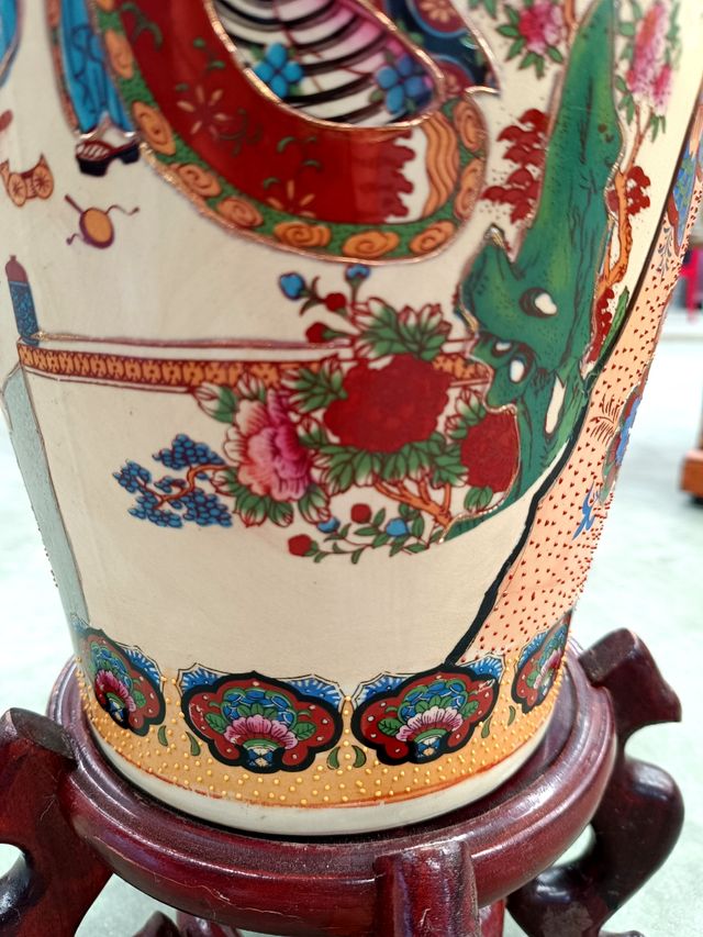 Jarrón japonés cerámica