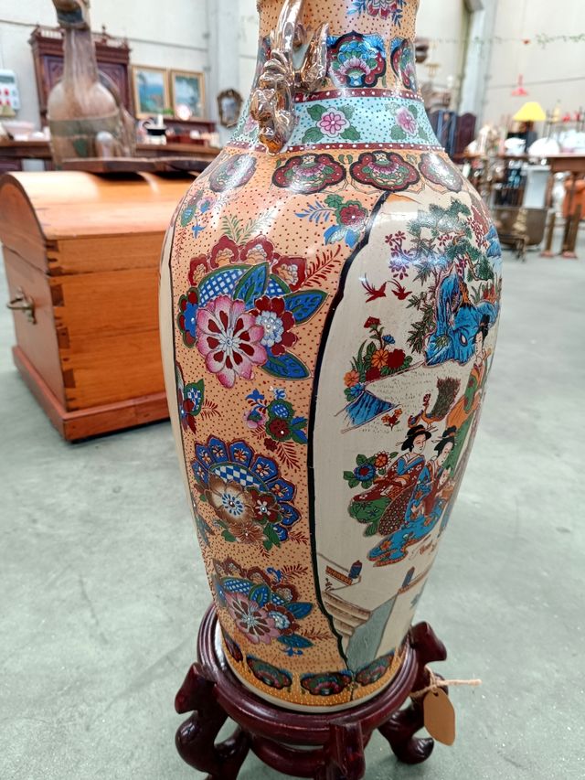 Jarrón japonés cerámica