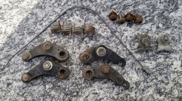 Set freni mtb Anni 90 in metallo