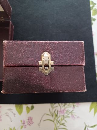 Coppia scatole vintage primi 900