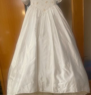 Vestido novia+Velo+Cancán