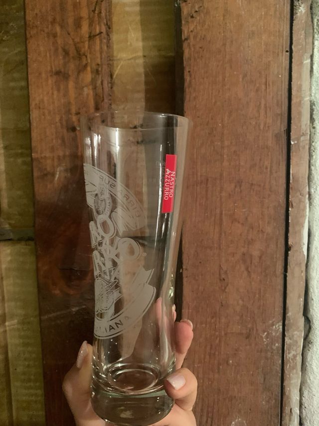 Bicchieri da birra nastro azzurro