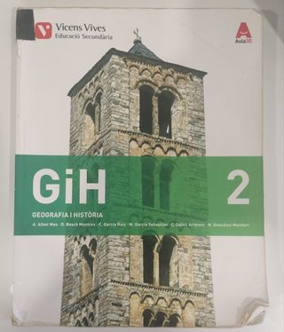 Libro de geografía y historia de 2 eso
