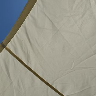 Toldo vela impermeable color crema 4x3,5m