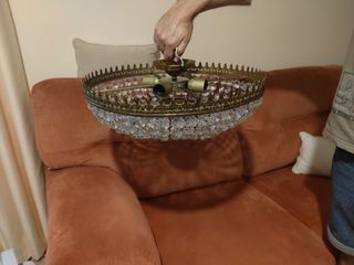 Lámpara lágrimas de cristal