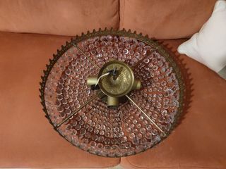 Lámpara lágrimas de cristal