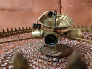 Lámpara lágrimas de cristal