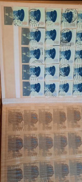 ALBUM DE SELLOS GRANDES INGLATERRA