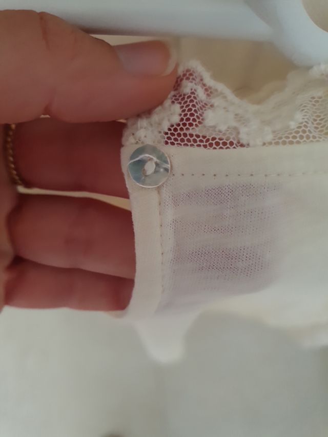 Camiseta color crudo talla S