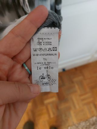 Blusa chica LE VÉLO.  Talla Única