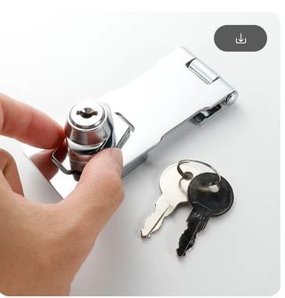 Cerraduras de muebles con llave a 90grados