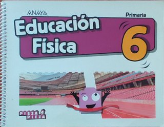 Libros educación física ANAYA 6 PR