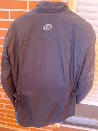 Chaqueta para moto Garibaldi negra talla M