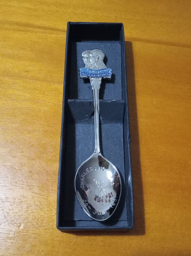 Cuchara Conmemorativa Boda 29 July 1981